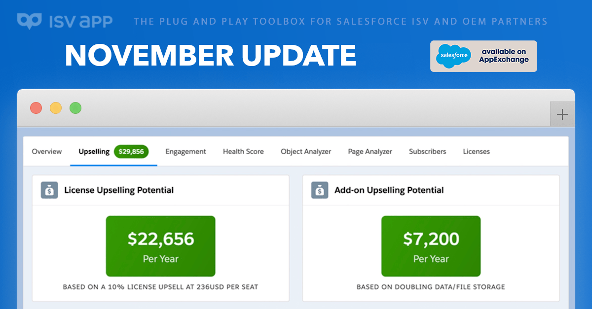 November Feature Update: Finance and Upselling Add-On — Post Image