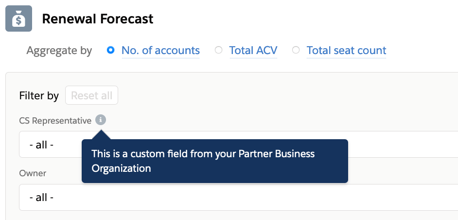 ISVapp Renewal Forecast Custom Owner