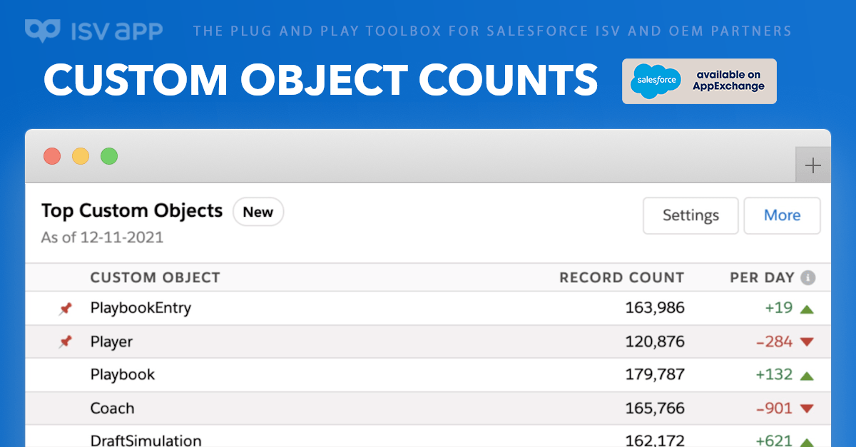 December Feature Update: Custom Object Record Counts — Post Image