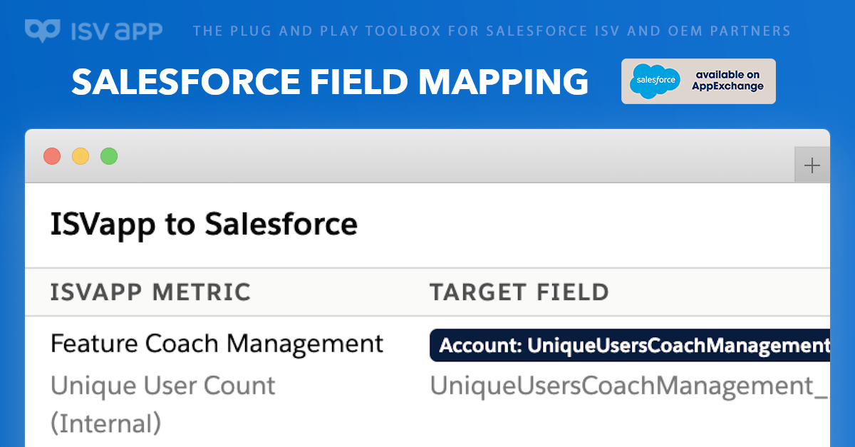 April Feature Update: Salesforce Field Mapping — Post Image